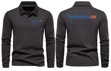 BAHAMAS AIR LONG SLEEVE POLO